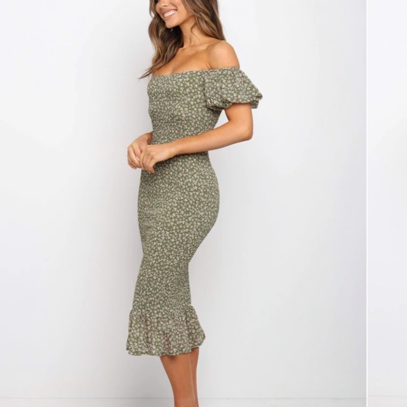 Petal and Pup Rubki Dress- green - Picture 4 of 4